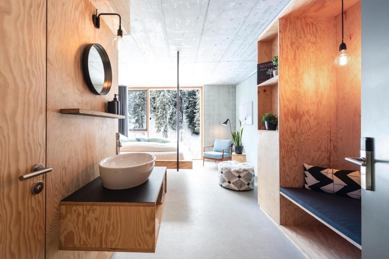 Riders Hotel Laax Esterno foto